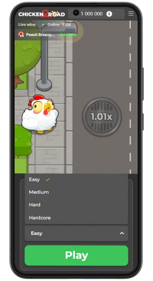 Chicken Road 2 Einsatz anpassen