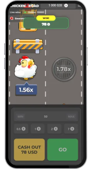 Wygrana w Chicken Road 2