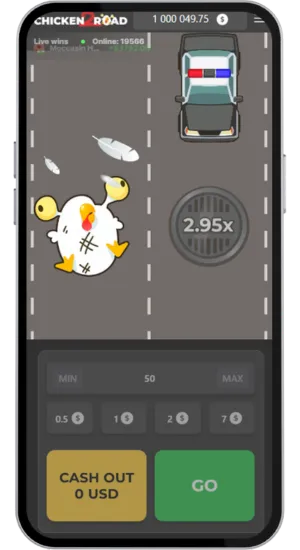 Chicken Road 2 Scontro con polizia a 2.95x