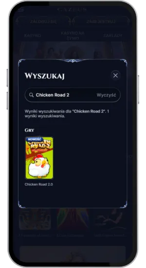 Uruchomienie gry Chicken Road 2