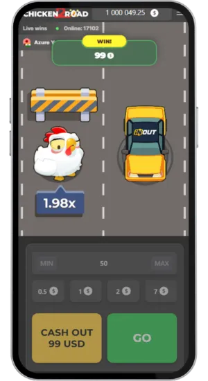 Chicken Road 2 Vincita a 1.98x tra ostacoli e taxi