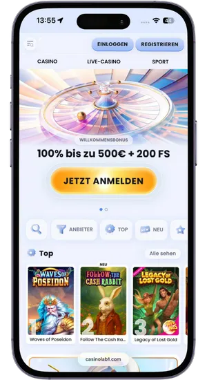 Casino-Seite im Safari-Browser auf iPhone öffnen Chicken Road 2