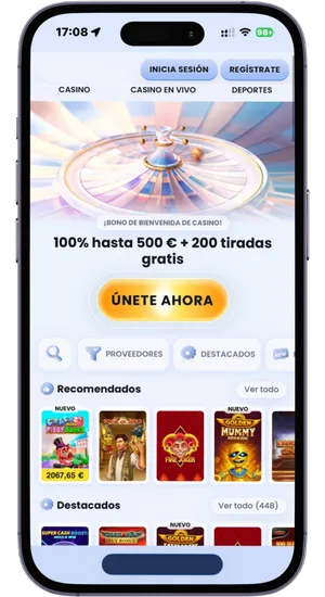 Abrir el sitio del casino en el navegador Safari en iPhone Chicken Road 2