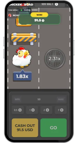 Chicken Road 2 Grande exibição de vitórias