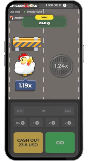 Ganancia en Chicken Road 2