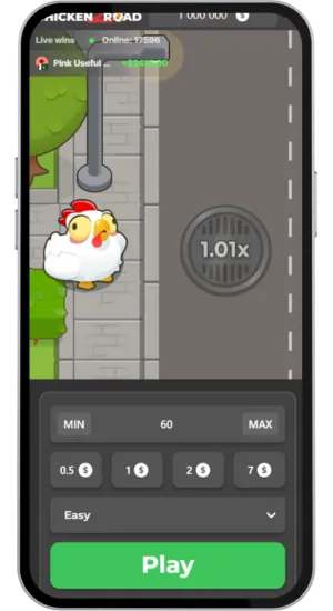 Chicken Road 2 Pantalla de inicio del juego