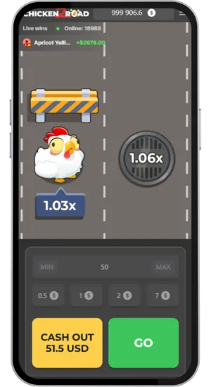 Chicken Road 2 Progresso numa corrida inicial