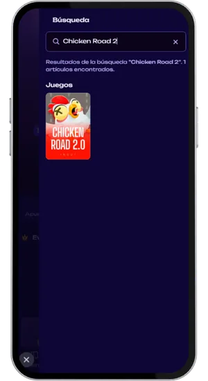 Buscar Chicken Road en la biblioteca del casino y seleccionar la opción demo o juego gratuito sin iniciar sesión