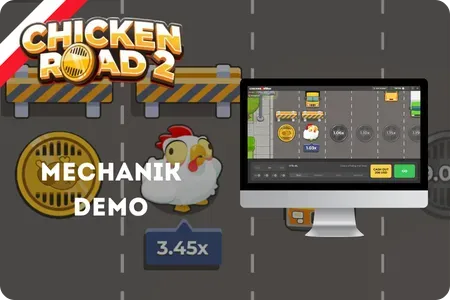 Mechaniki rozgrywki demo Chicken Road 2