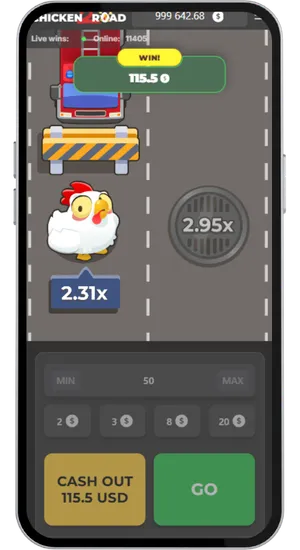 Pantalla de victoria de Chicken Road 2 mostrando un alto multiplicador alcanzado antes de retirar