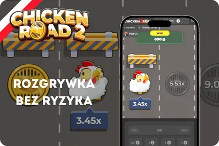 Rozgrywka bez ryzyka w trybie ćwiczeń Chicken Road 2